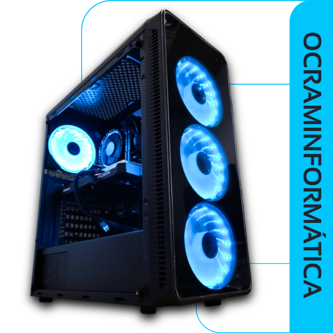 PC Gaming i5 12400 | RX 6600 8 GB | 16GB RAM | SSD NVMe 500 GB