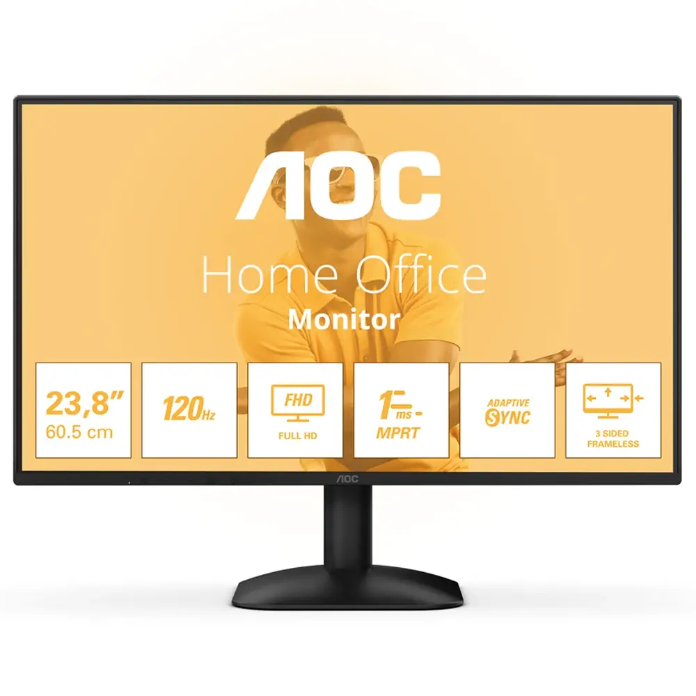 Monitor AOC 24B31H W-LED 23.8" FULLHD 120Hz 1MS Adaptive Sync