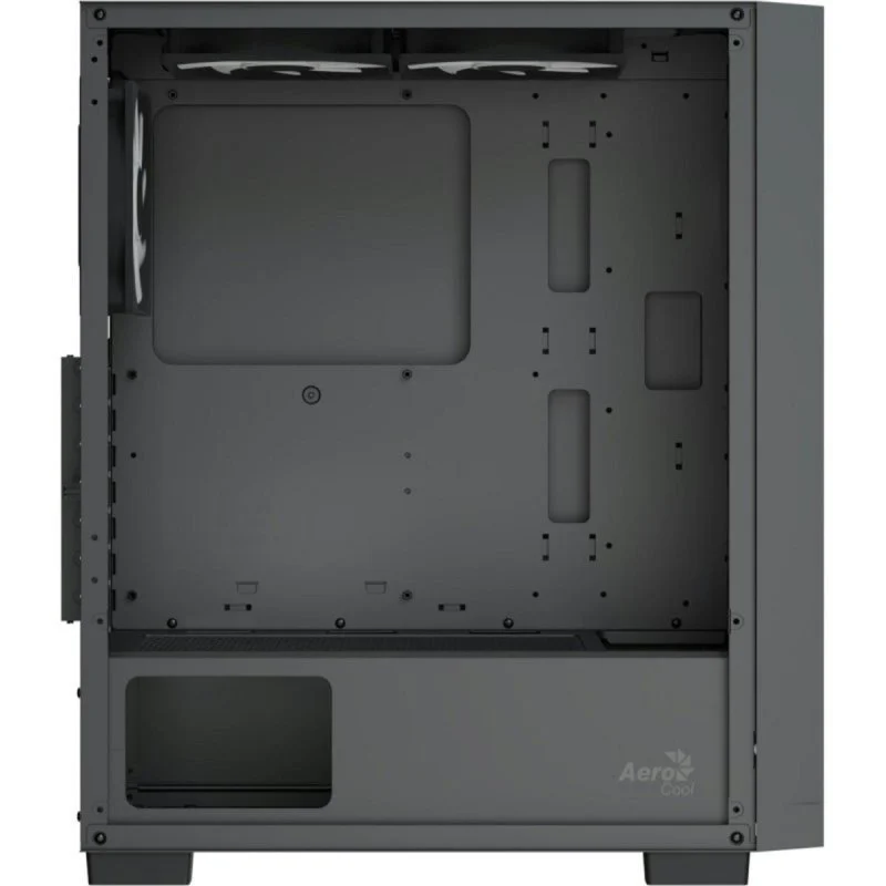 Caixa ATX Aerocool B509A Flow 6 Ventoinhas ARGB Vidro Temperado Preto - Image 3