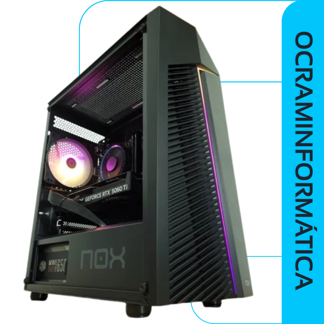 PC Gaming i5 14400 | RTX 5060 TI 16GB | 32 GB RAM | 1 TB SSD NVMe