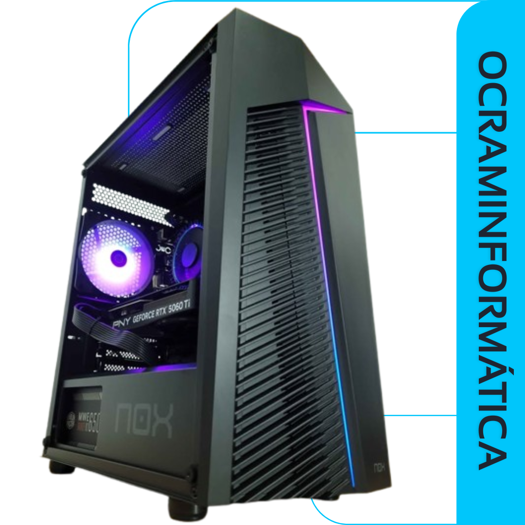 PC Gaming i5 12400 | RTX 5060 TI 16GB | 32 GB RAM | NVMe 1 TB