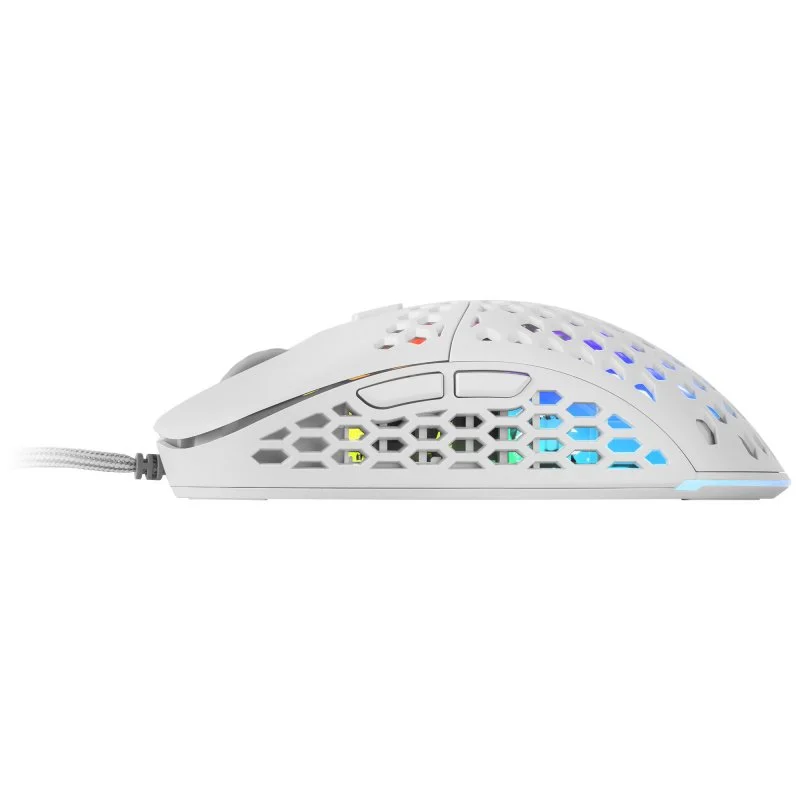 Rato Óptico Mars Gaming MM55 RGB 12800DPI Branco - Image 2