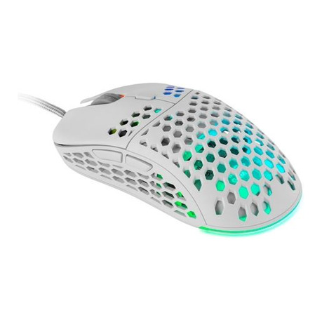 Rato Óptico Mars Gaming MM55 RGB 12800DPI Branco - Image 4