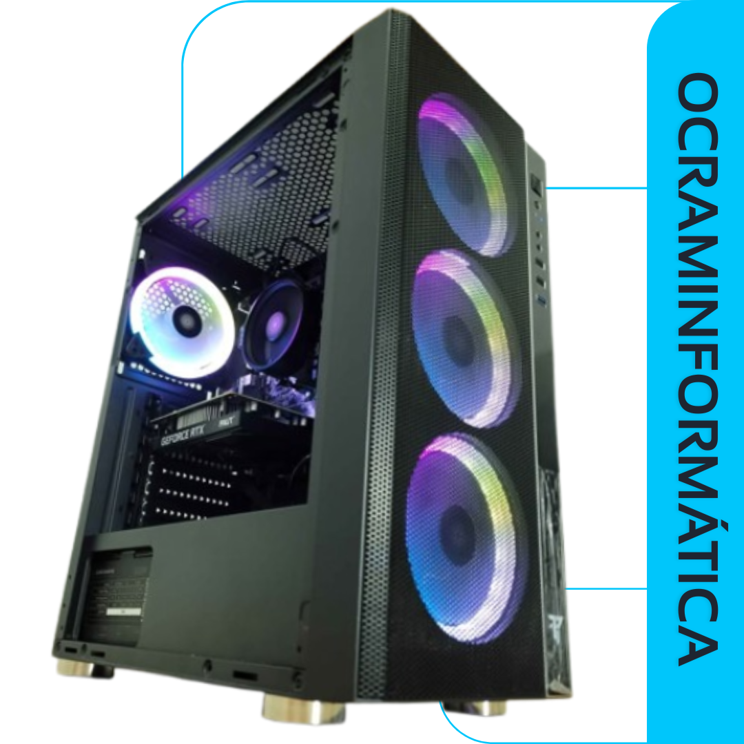 PC Gaming Ryzen 5 5500 | RTX 3050 | 16GB RAM | 480GB SSD